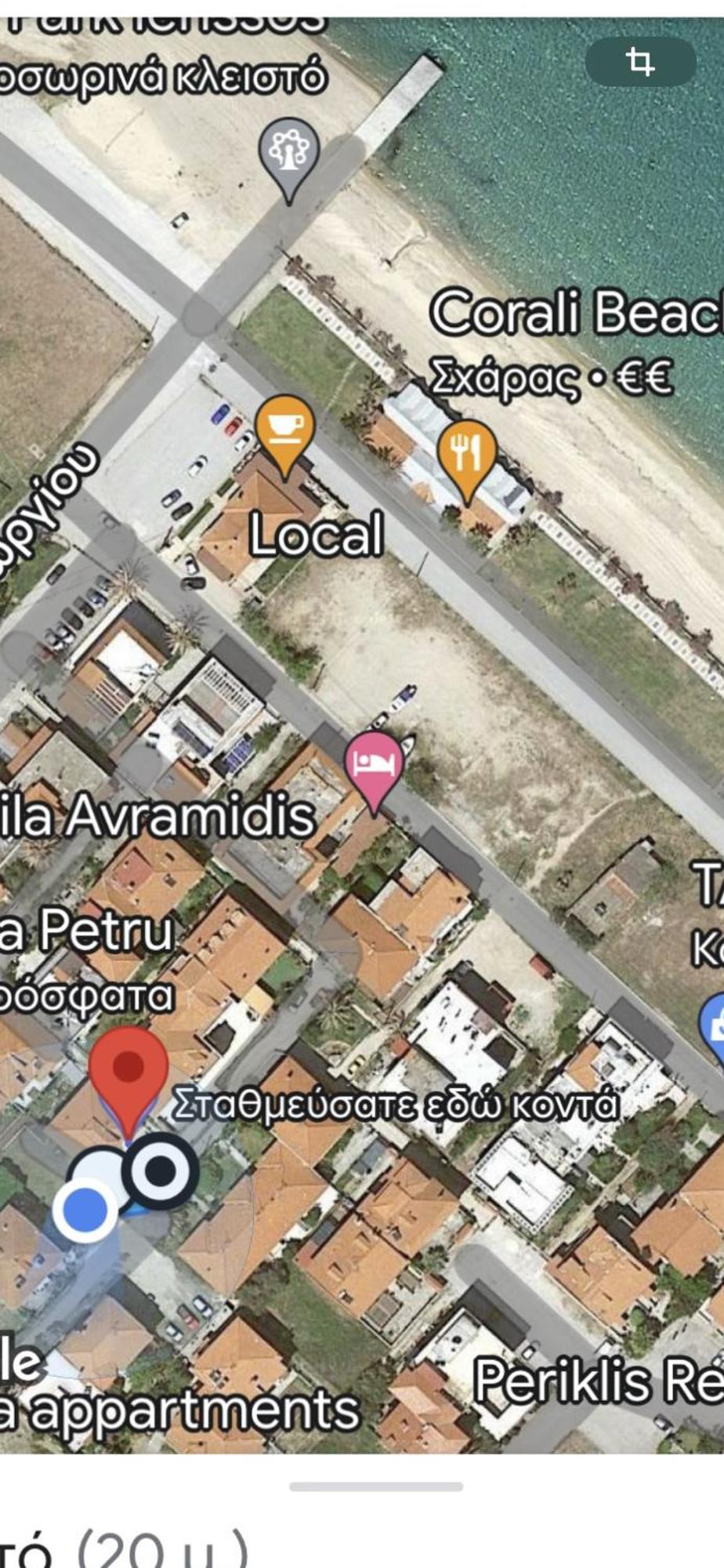 Villa Maria Petru Ierissós Luaran gambar